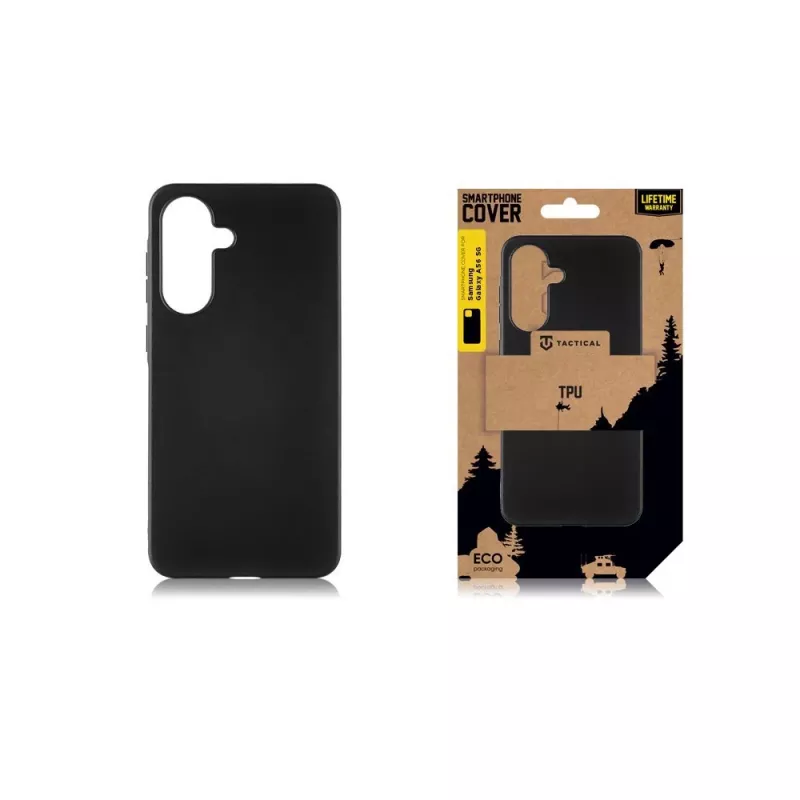 Tactical galinis dangtelis iš TPU, skirtas Samsung Galaxy A56 5G, juodas