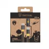 Tactical Stinger Laidas USB-C / USB-C Juodas