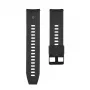 Tactical Quick Release Silicone Band 22mm Black