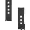 Tactical Quick Release Silicone Band 22mm Black