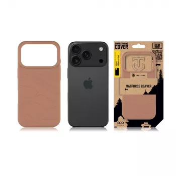 Taktinis Dangtelis MagForce Beaver, skirtas iPhone 17 Pro – Matinė Juoda