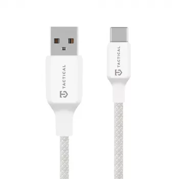 Tactical Stitch Thread Cable USB-A/USB-C White