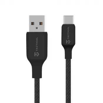 Tactical Stitch Thread Cable USB-A/USB-C Black - Laidas - Skaitmeniniai/Duomenys
