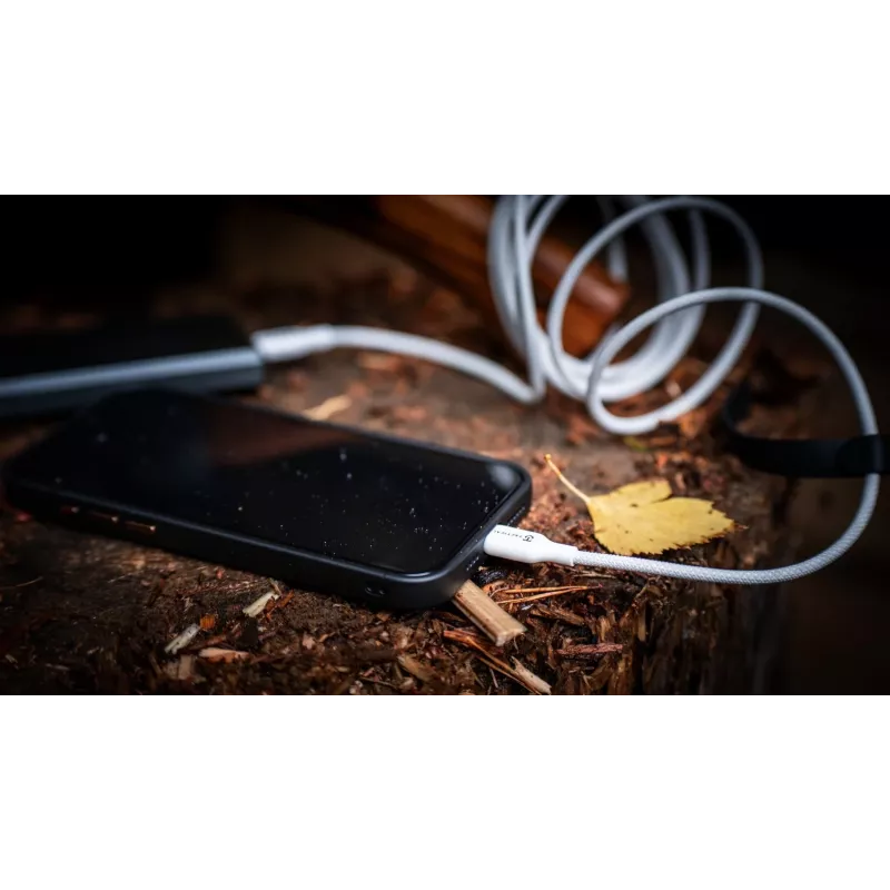 Tactical Stitch Thread Cable USB-C/USB-C White