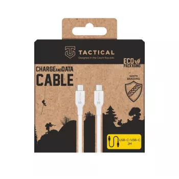 Tactical Stitch Thread Cable USB-C/USB-C White