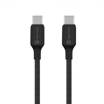 Tactical Stitch Thread Cable USB-C/USB-C Black 1m 100W