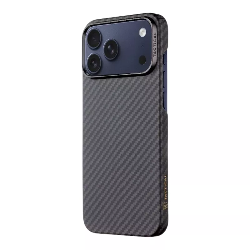 Tactical Back Cover MagForce Aramid, skirta Apple iPhone 17 Pro Max, juodas