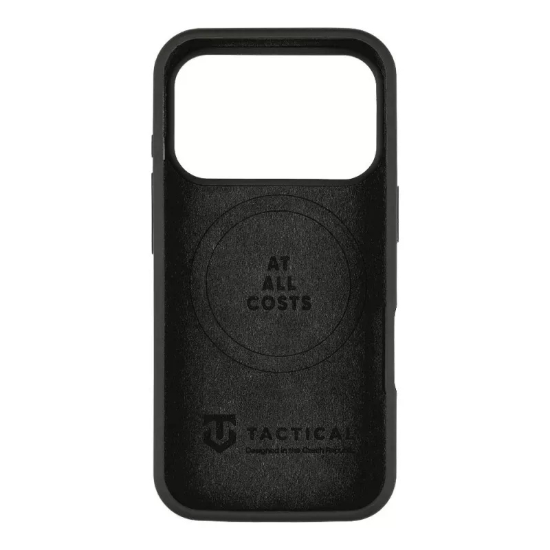 Tactical Back Cover MagForce Velvet Smoothie, skirtas Apple iPhone 17 Pro - Midnight Black
