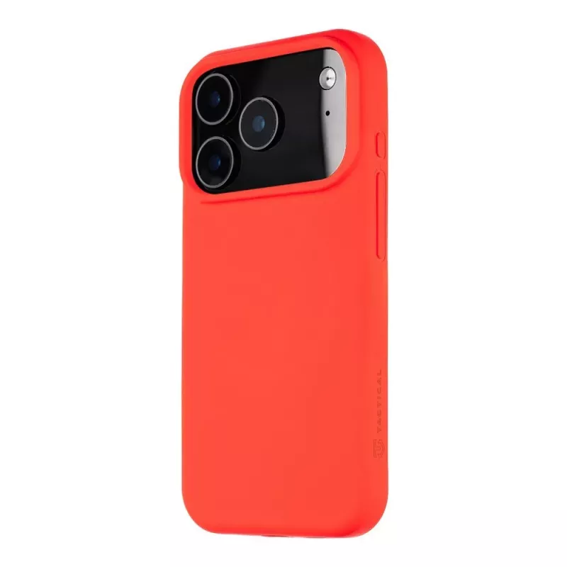 Tactical MagForce Velvet Smoothie Back Cover for iPhone 17 Pro - Chilli Red