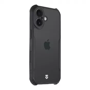 Tactical Back Cover Quantum Stealth iPhone 17 permatomas/juodas