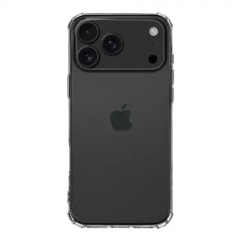 Tactical nugarėlės dangtelis TPU Plyo, skirtas Apple iPhone 17 Pro Max, permatomas