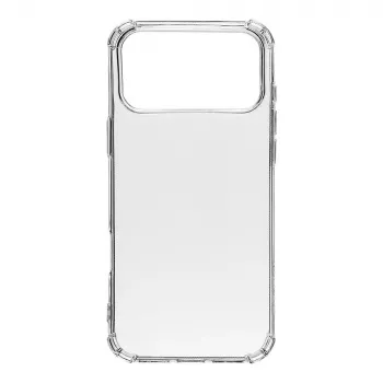 Tactical nugarėlės dangtelis TPU Plyo, skirtas Apple iPhone 17 Pro Max, permatomas