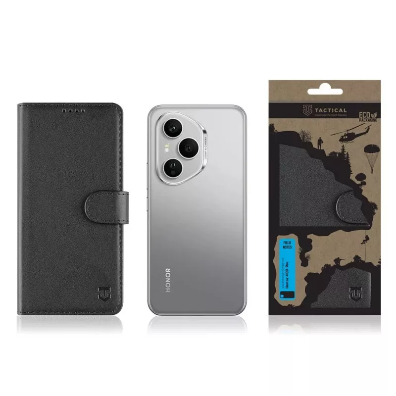 Taktinis užrašinės viršelis Field Notes Honor 400 Pro juodas