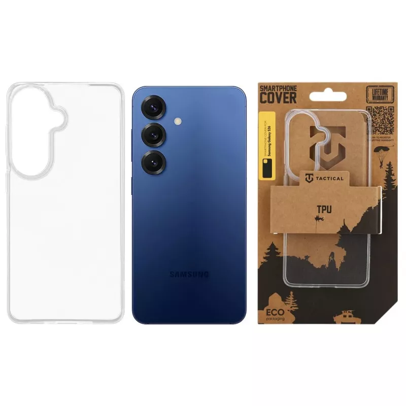 Tactical Back Cover TPU for Samsung Galaxy S26 Transparent