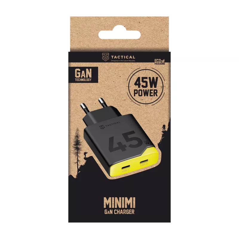 Automobilinis įkroviklis Tactical Minimi GaN 45W CC