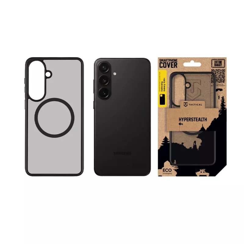 Tactical nugarėlės dangtelis MagForce Hyperstealth Galaxy S26+ Asphalt