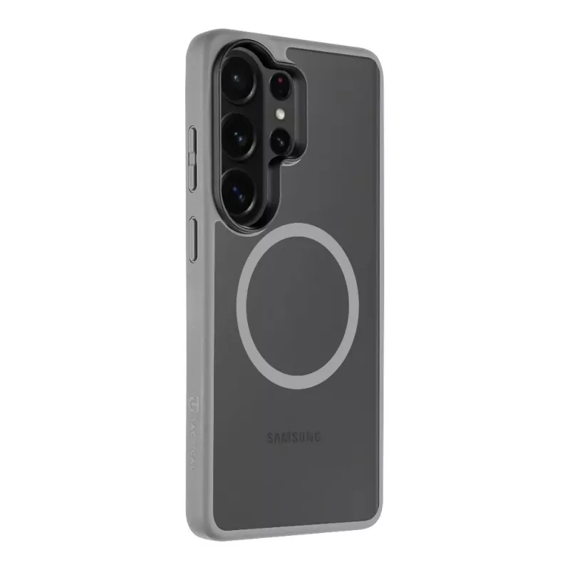 Tactical nugarėlės dangtelis MagForce Hyperstealth Galaxy S26 Ultra, šviesiai pilkas