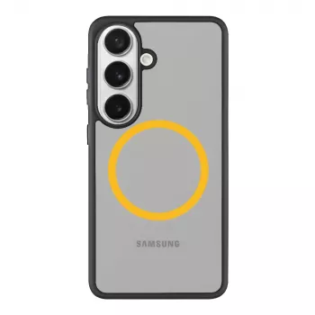 Tactical nugarėlės dangtelis MagForce Hyperstealth 2.0, skirtas Samsung Galaxy S26, juodas/geltonas