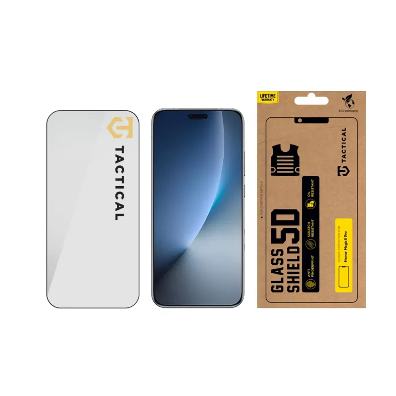 Tactical Glass Shield 5D, skirta „Magic8 Pro“ – juoda