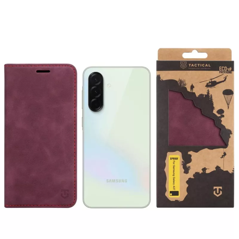 Tactical Book Cover Xproof dėklas Samsung Galaxy A37, Red Beret
