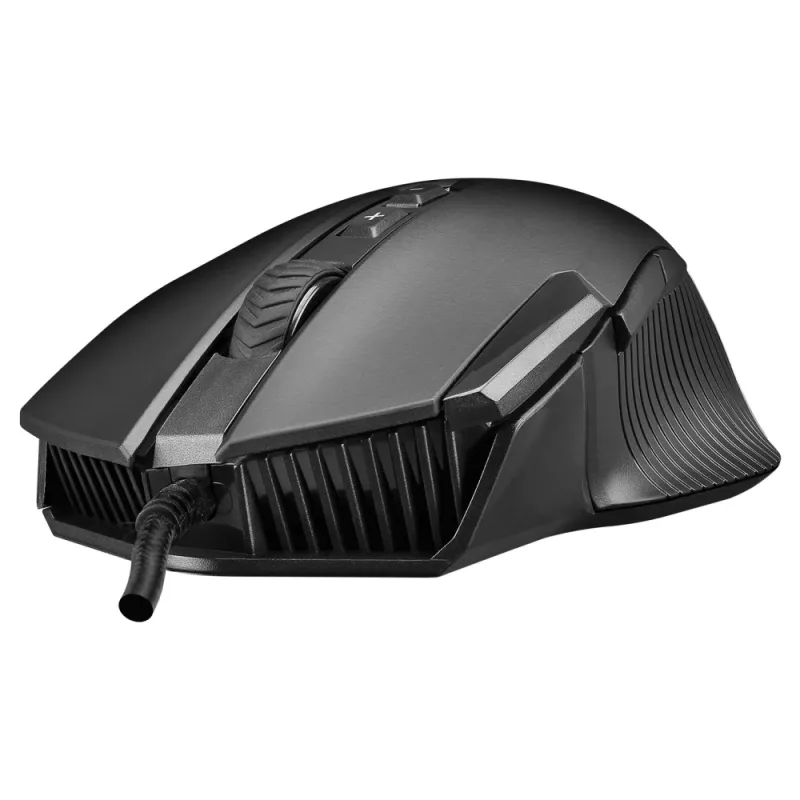 Rampage Comfort Gaming Mouse SMX-G39, programuojama 12800 DPI RGB, juoda