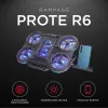 Rampage PROTE R6 Gaming Headset - Wired USB 7.1 Surround Sound - Black