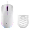 Rampage BLINK Wired Gaming Mouse, 12800 DPI, RGB, Optical Sensor, White