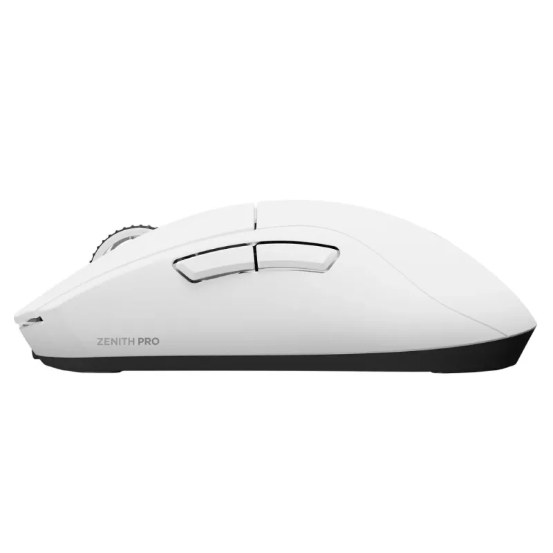 Rampage Zenith Pro Wireless Gaming Mouse 26000 DPI White + 4KHz Receiver PAW3395 BT 5.2