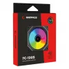 Rampage 120mm 1800RPM Infinite Loop ARGB PWM Black Case Fan