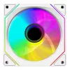 Rampage 120mm 1800RPM Infinite Loop ARGB White PWM Case Fan