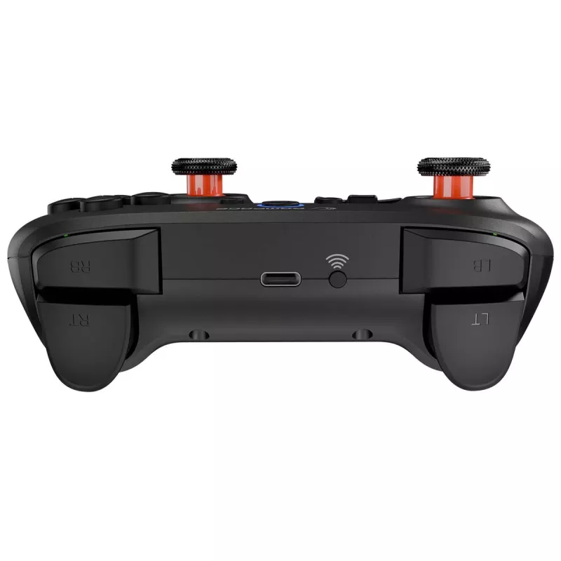 Rampage Hydra Pro Pad Wireless RGB 2.4G Hall Effect Controller with Magnetic Triggers, Black
