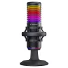 Rampage Bemol RGB USB-C stalinis mikrofonas su amortizuojančiu laikikliu, juodas
