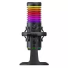 Rampage Bemol RGB USB-C stalinis mikrofonas su amortizuojančiu laikikliu, juodas