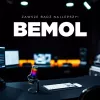 Rampage Bemol RGB USB-C stalinis mikrofonas su amortizuojančiu laikikliu, juodas