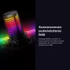 Rampage Bemol RGB USB-C stalinis mikrofonas su amortizuojančiu laikikliu, juodas