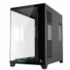 RAMPAGE SEALITE-BLACK Mid-Tower PC Case su grūdintu stiklu, 7x ARGB PWM ventiliatoriai, juoda