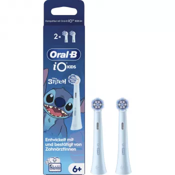 Oral-B iO keičiamos galvutės vaikams Stitch 2 vnt. (930802)