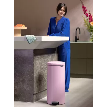 Brabantia Newicon 30 L Pedalinė šiukšliadėžė alyvinė rožinė (255304)