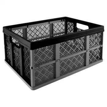 Helit Klappbox Basic H6180495 32L sulankstoma dėžė juoda/pilka
