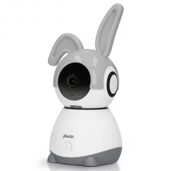 Alecto SMARTBABY10 Wi-Fi Baby Monitor su Kamera, Balta/Pilka