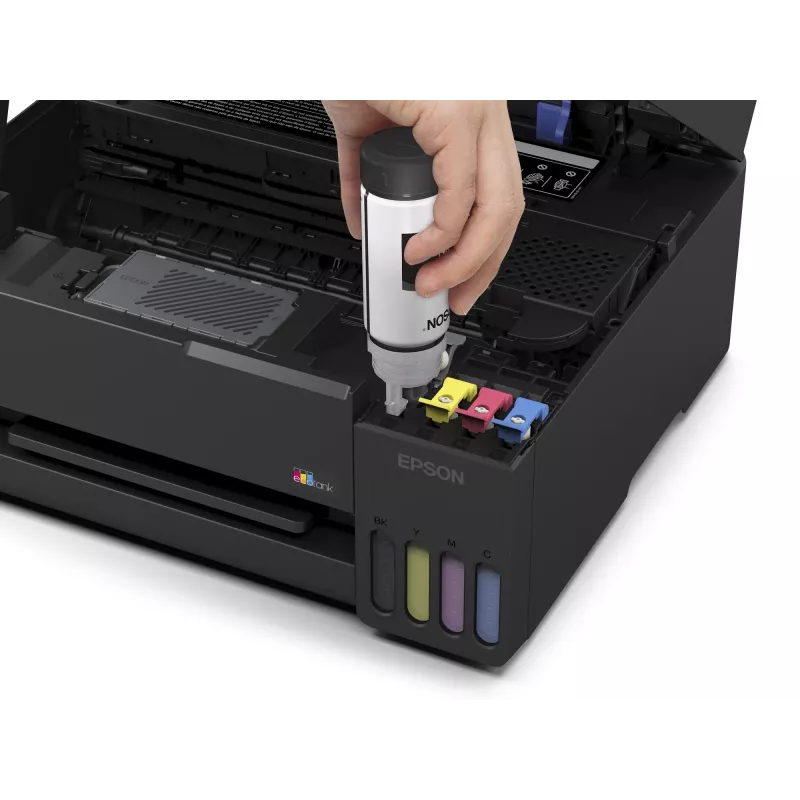 Epson EcoTank L3351 Daugiafunkcinis Spausdintuvas - Spalvotas - A4 - Spausdinti, Skenuoti, Kopijuoti - Rašalinis - 33 ppm Juodraštinis - USB, Wi-Fi, Wi-Fi Direct - Juodas