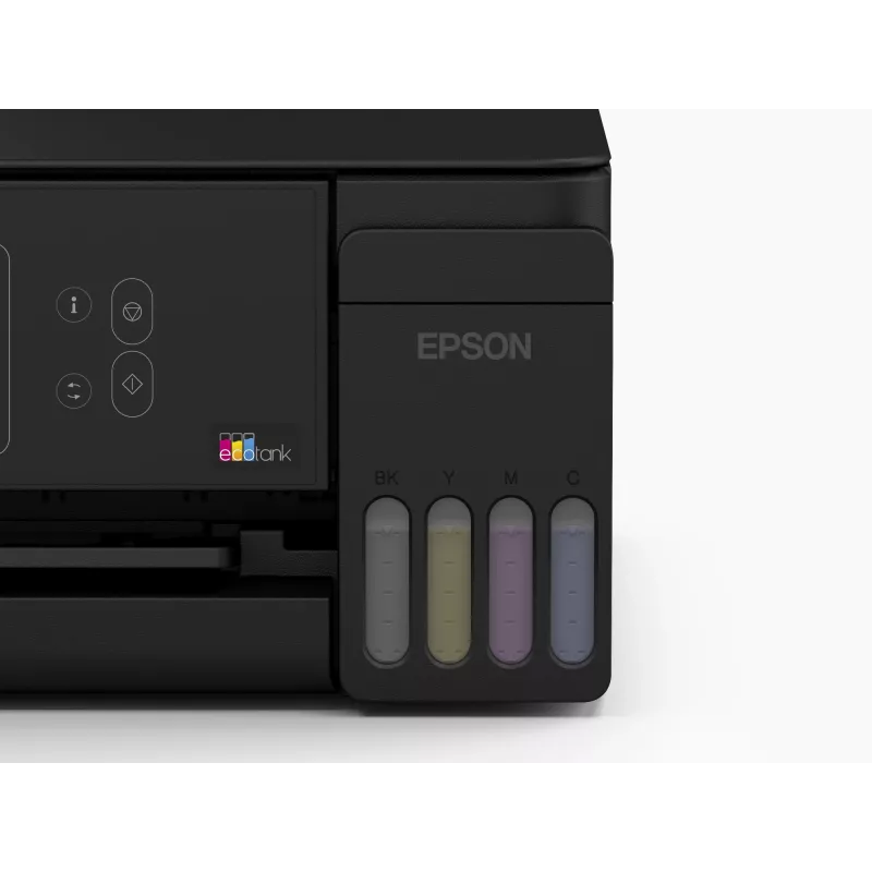 Epson EcoTank L3361 Daugiafunkcis rašalinis spausdintuvas - spalvotas - A4 - 33 ppm (juodraštinis) - Wi-Fi - USB - juodas