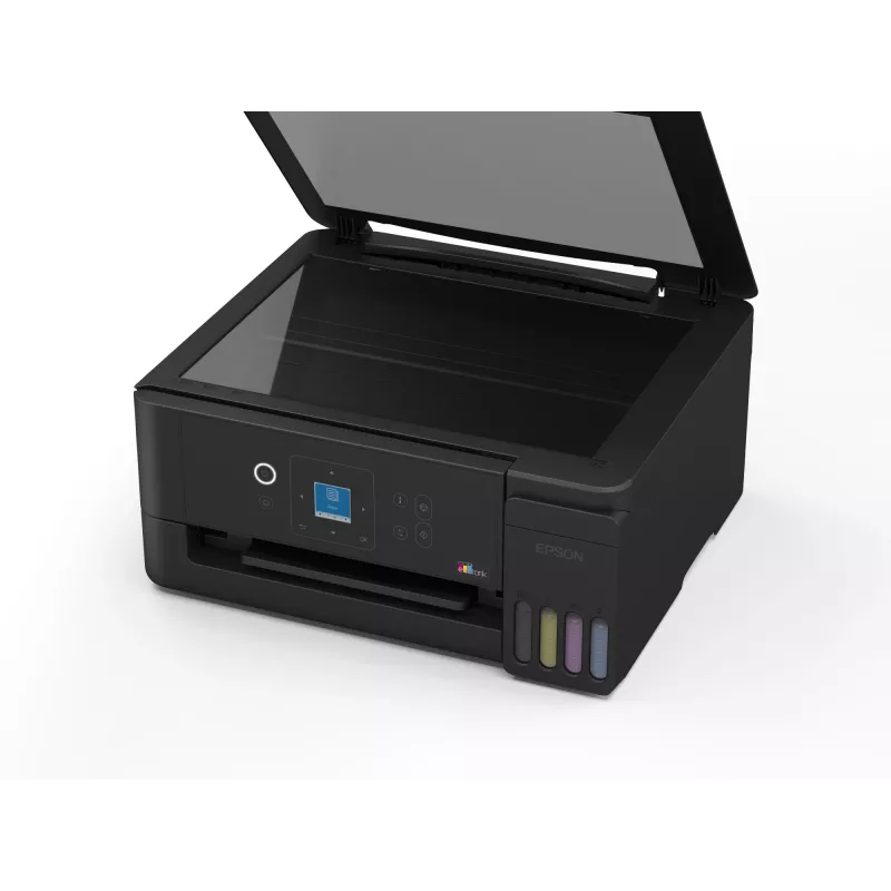 Epson EcoTank L3361 Daugiafunkcis rašalinis spausdintuvas - spalvotas - A4 - 33 ppm (juodraštinis) - Wi-Fi - USB - juodas