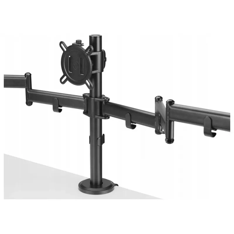 One For All DM2310 Vieno Monitorio Stalo Laikiklis 13-27 colių Ekranams, 8 kg Talpa, VESA 75x75/100x100, Juodas