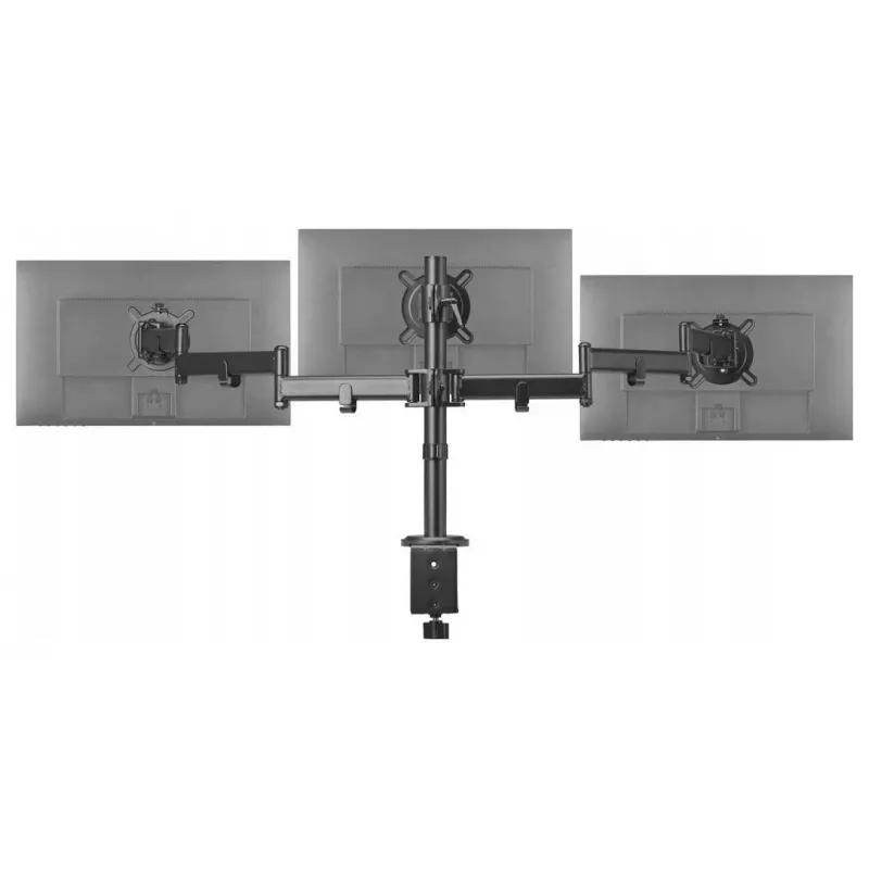 One For All DM2310 Vieno Monitorio Stalo Laikiklis 13-27 colių Ekranams, 8 kg Talpa, VESA 75x75/100x100, Juodas