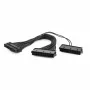 GEMBIRD CC-PSU24-01 24 kontaktų ATX maitinimo ilginimo laidas, kištukas-lizdas, 30 cm, juodas