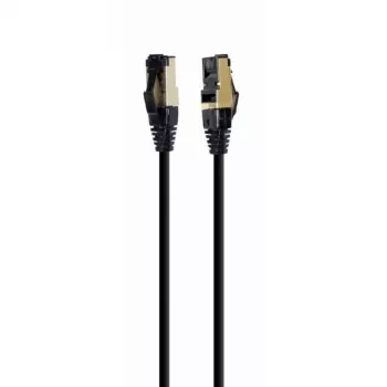 GEMBIRD PP8-LSZHCU-BK-0.25M Cat8 S/FTP LSZH Ethernet Patch Cable 0.25m Black