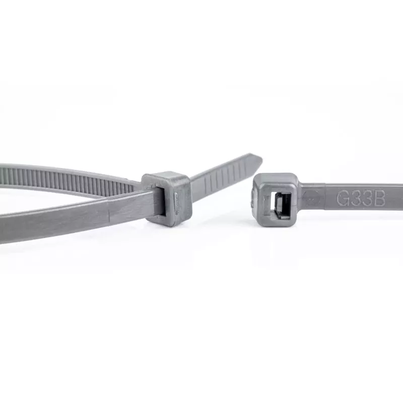 WKK Nylon Cable Tie Grey 370x4.8mm 100 vnt.