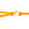 WKK Orange Nylon Cable Tie 370x4.8mm 100 Pieces (110226371)