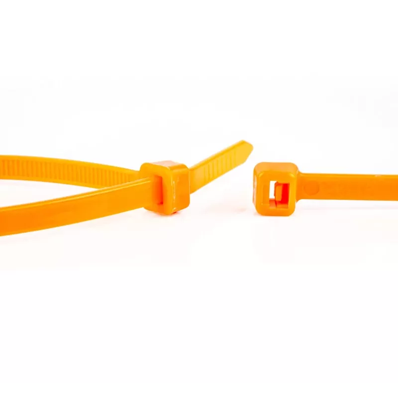 WKK Orange Nylon Cable Tie 370x4.8mm 100 Pieces (110226371)